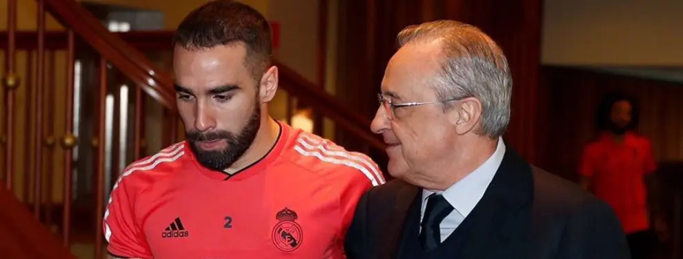 Florentino elige sustituto para Carvajal: pagará 60 kilos en verano