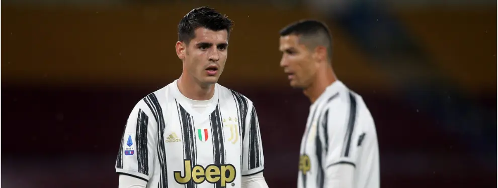 Álvaro Morata le dijo que no a este grande de la Premier por la Juve