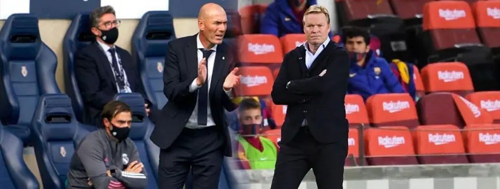 ¡Se debate entre Koeman y Zidane! Y es una estrella mundial