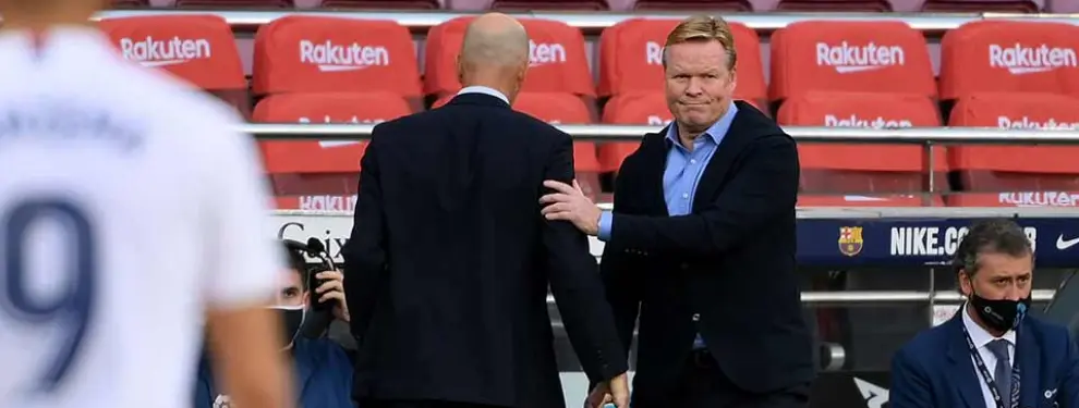 Último aviso a Koeman y Zidane: o le fichan ya, o renueva su contrato