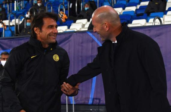 Antonio Conte lo habla con Zidane: “los intercambiamos en enero”