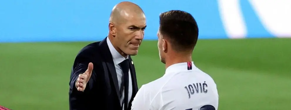 Luka Jovic y dos más: estos son los castigados por Zinedine Zidane