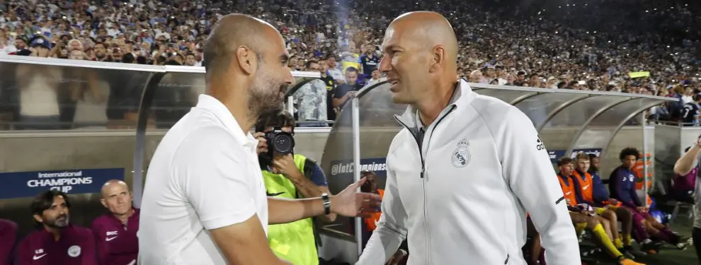 Zinedine Zidane se lleva al favorito de Pep Guardiola para el Madrid