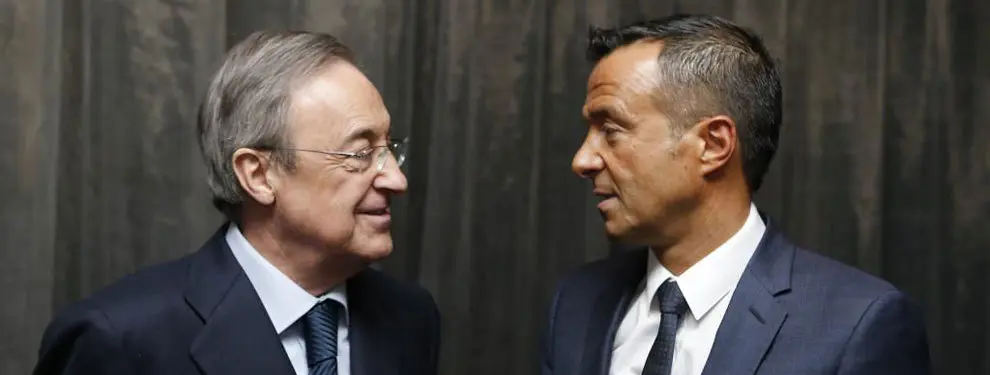 Jorge Mendes se lo avisó a Florentino Pérez: este crack ya es ‘top’