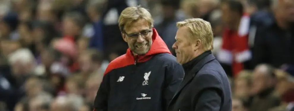 Klopp amenaza a Koeman, que resiste: quiere a su titular por 60 kilos