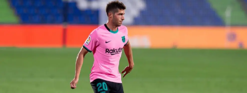 Sergi Roberto está en la calle: opción para el lateral del Barça