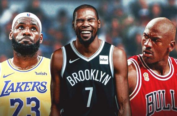 Kevin Durant y LeBron James temen al nuevo Michael Jordan: MVP