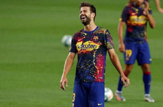 Gerard Piqué se queda pasmado: el central ofrecido al Barça