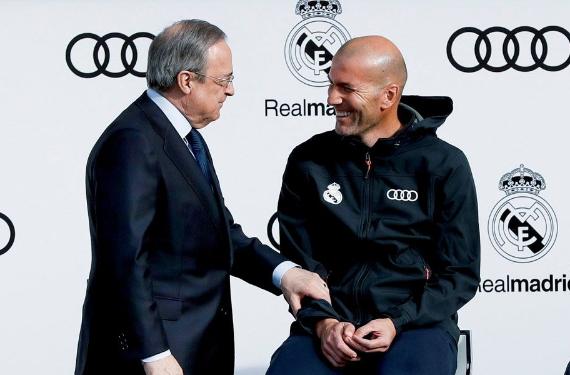 Florentino se lo echa en cara a Zidane: tenían al crack en casa