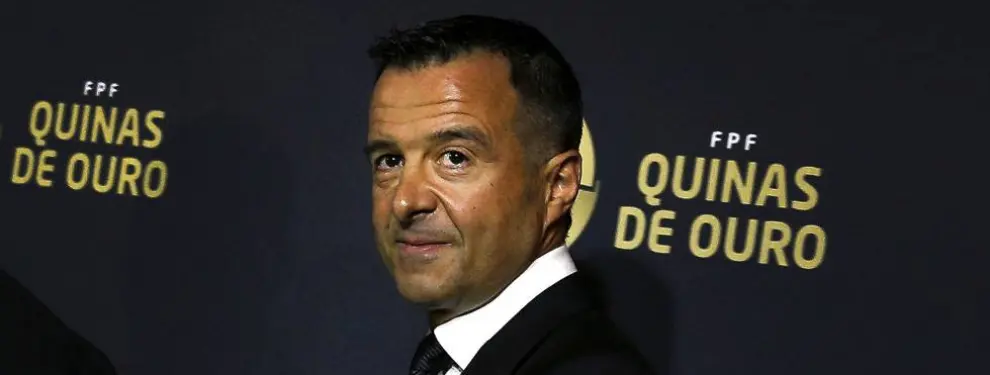 Jorge Mendes se lo avisó al Real Madrid: este crack ahora es el mejor