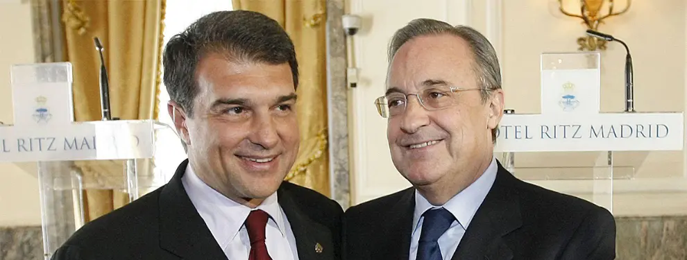 Joan Laporta y Florentino Pérez pelean por el crack mexicano