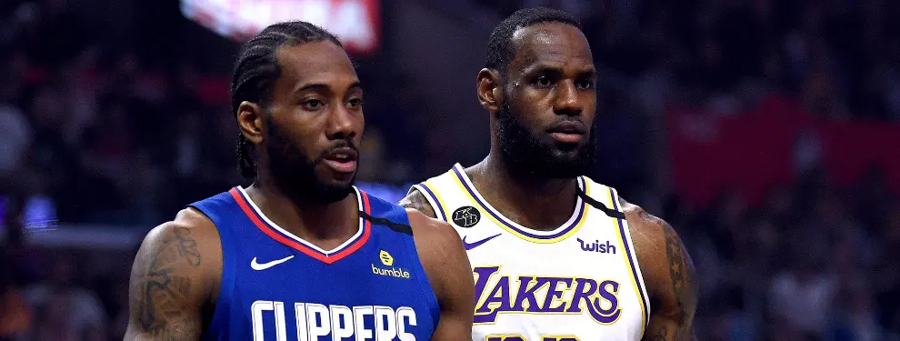 LeBron James y Kawhi Leonard en jaque: la NBA tiene nuevo dúo áureo