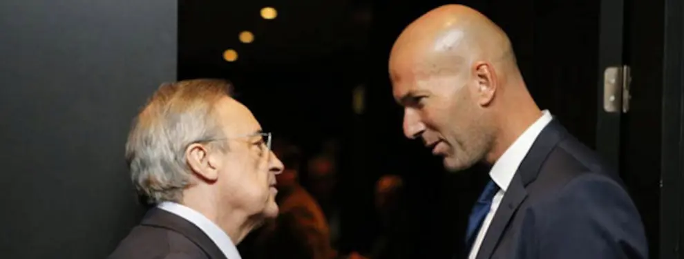 Zidane sabe cual es el tapado de Florentino Pérez para la zaga