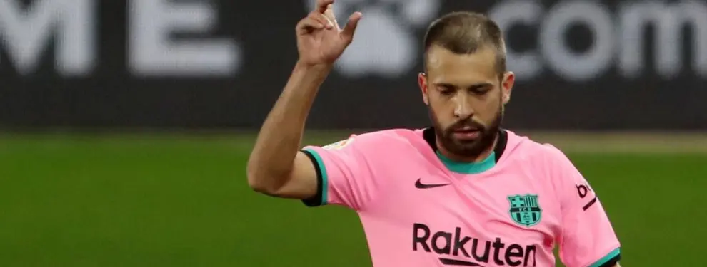 La pelea de Jordi Alba que desata una guerra en el Barça