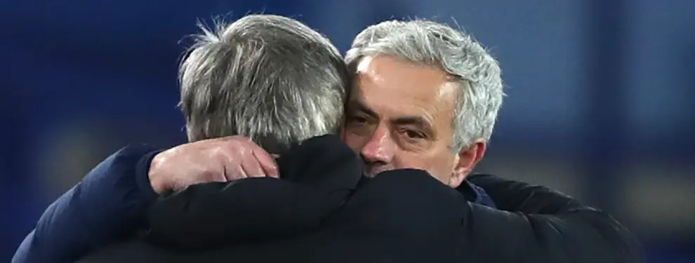 ¡Locura total! Ancelotti y Mourinho gestan un partido de nueve goles