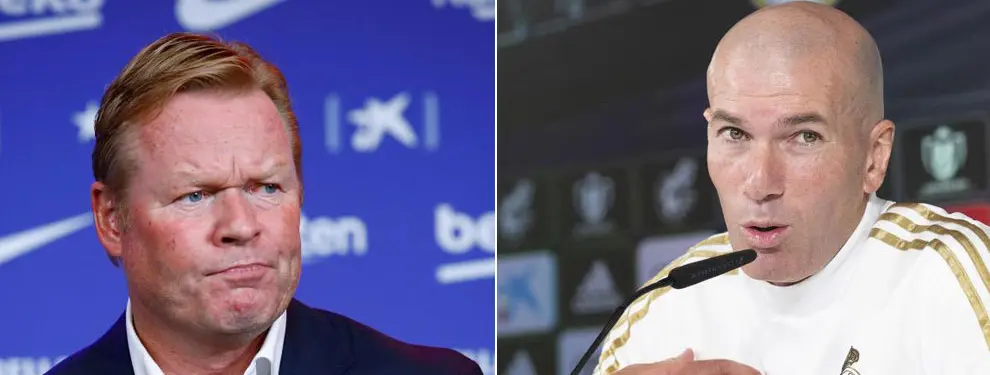 Ronald Koeman le rechazó: el crack que ahora llama a Zinedine Zidane