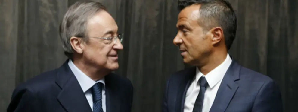 Jorge Mendes se la juega a Florentino con el United: su 9 por delante