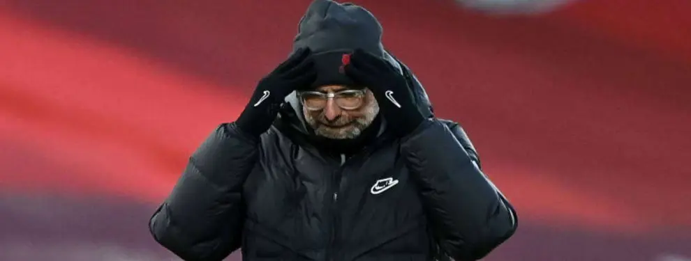 ¡Jürgen Klopp abatido! Ha ocurrido esto en el Liverpool