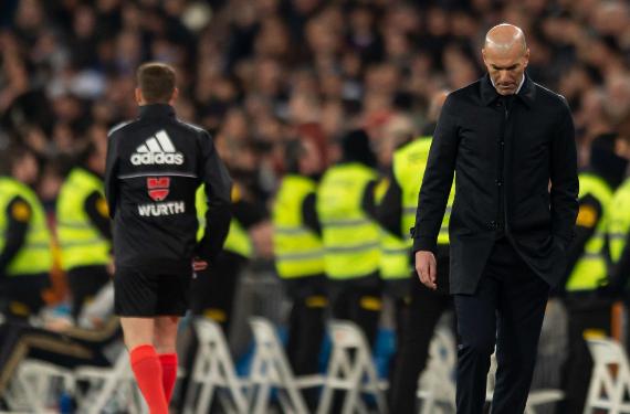 Rota la pizarra de Zizou: dos percances que dan ventaja al Atalanta