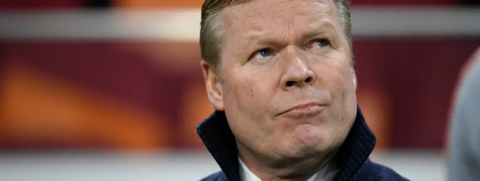 Ronald Koeman se queda pasmado: el central que se acerca al Barça