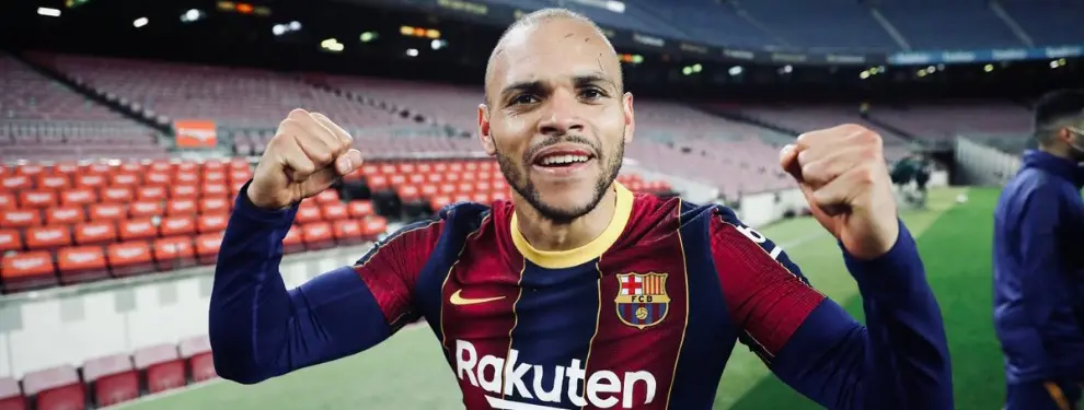 El ‘9’ de Martin Braithwaite en el Barça es para un delantero sorpresa