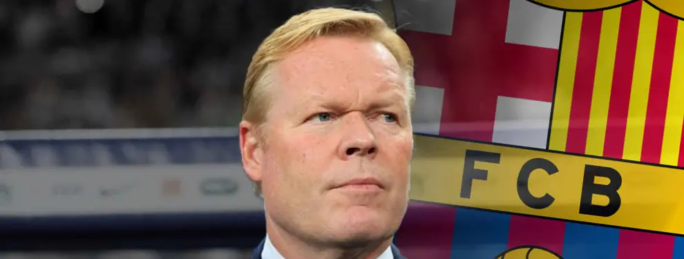 ¡Hay que hacer algo ya! Koeman no quiere que Laporta lo deje escapar