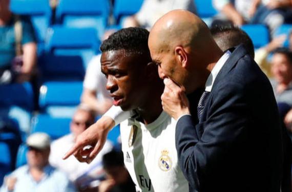 Vinícius se lo deja claro a Zidane: esta es su competición