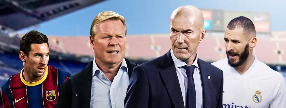 Lo han defendido tanto Zizou como Ronald Koeman: debut en el Clásico