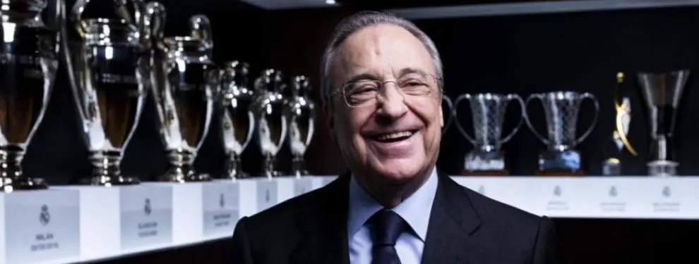 Florentino Pérez sigue de cerca a la nueva sensación de Europa