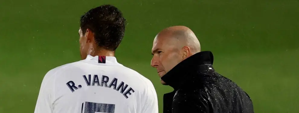 Zidane le pide a Varane máxima sinceridad antes de afrontar el partido