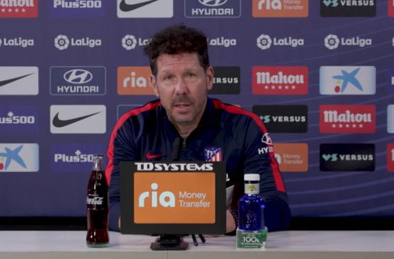 Simeone contacta con un delantero al que también quería el Madrid