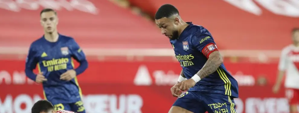 El Barça se olvida de Memphis Depay y tiene otro objetivo en Lyon