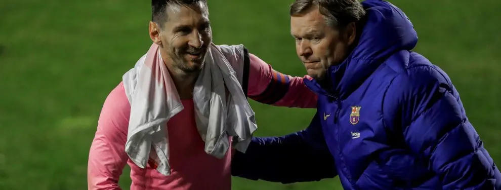 Messi lo elige a él: el entrenador que quiere si se va Ronald Koeman