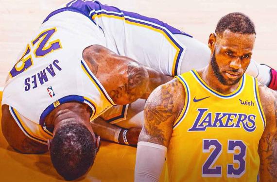 Los Lakers se hunden: LeBron James está acorralado de cara a Playoff