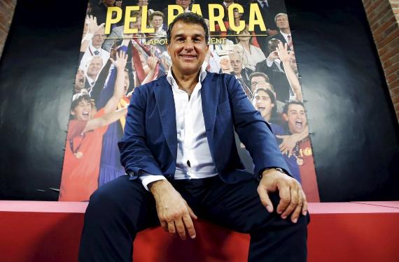 Joan Laporta piensa en este bombazo para la zaga del Barça