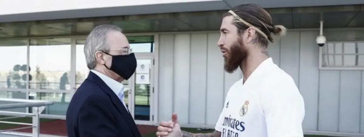 La llamada a Sergio Ramos de Florentino Pérez que incendia el Madrid