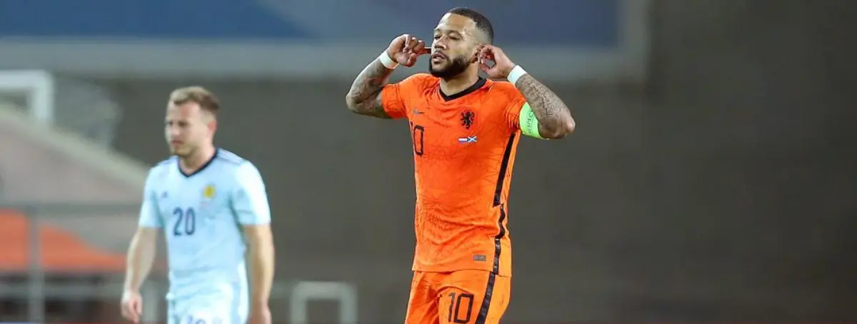 El primer gesto de Memphis Depay que ha enfurecido a Leo Messi