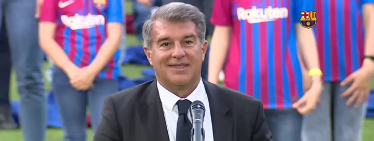 Joan Laporta encuentra al defensa ideal para reforzar al Barça