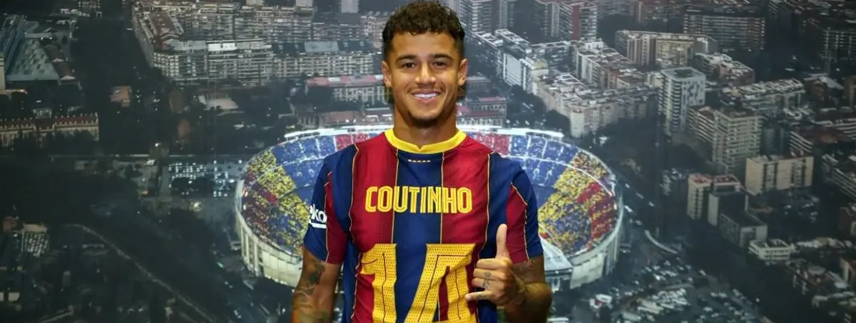 Philippe Coutinho entra en un cambio de cromos impresionante