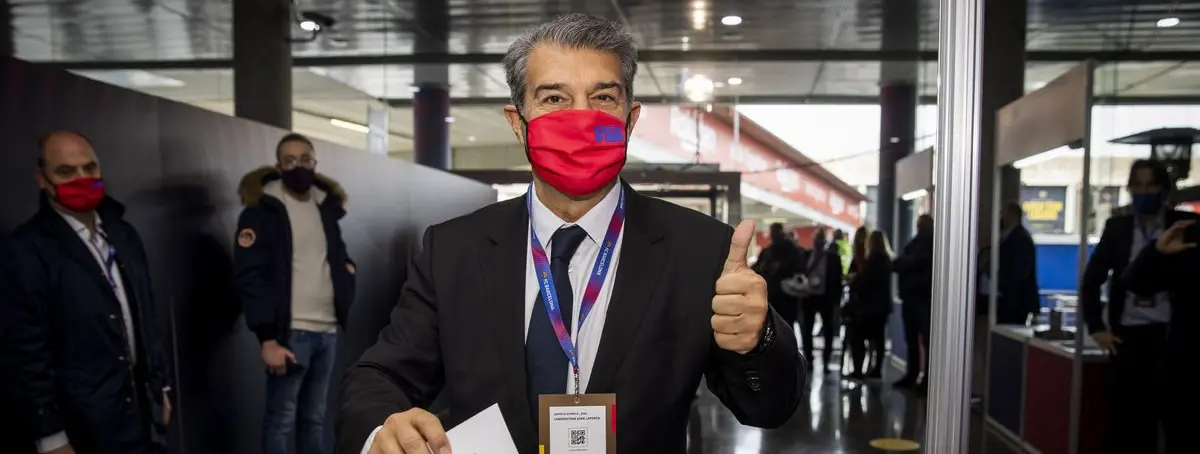 Joan Laporta negocia con una de las sensaciones de la Eurocopa