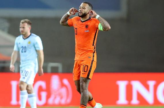 El primer gesto de Memphis Depay que ha enfurecido a Leo Messi