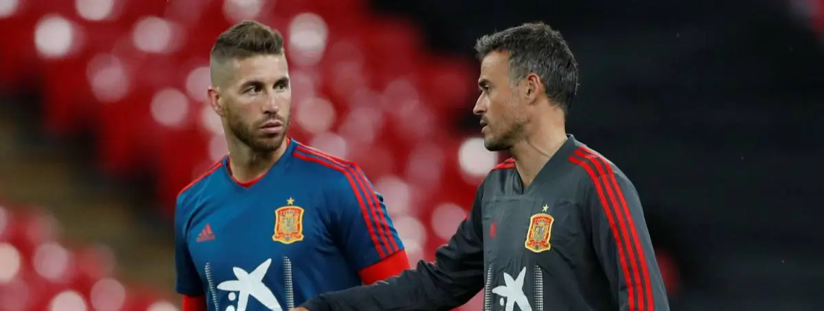 Luis Enrique a Ramos: calienta, la venganza frente a Italia lo exige