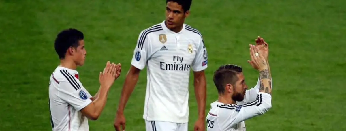 Raphael Varane sigue el ejemplo de James Rodríguez y Achraf Hakimi