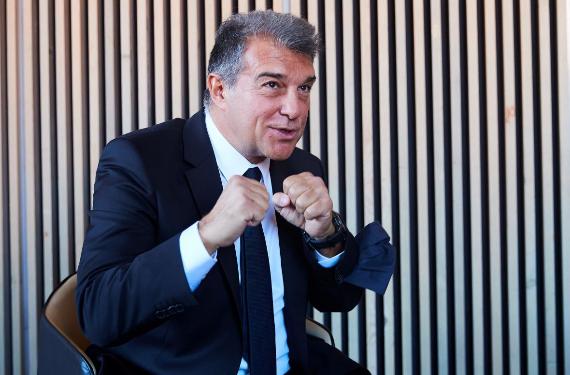 Joan Laporta piensa en un fichaje bomba para la medular del Barça