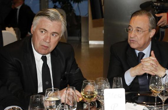 Carlo Ancelotti le pasa a Florentino Pérez su lista de intocables