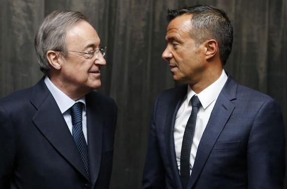 Jorge Mendes vuelve a presentarse en las oficinas del Real Madrid