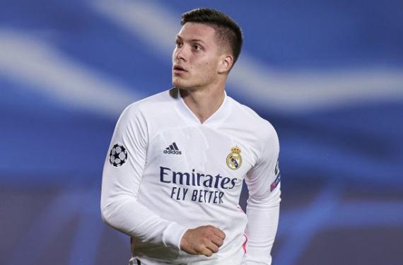 Se abre una puerta de escape para Luka Jovic: buenas noticias