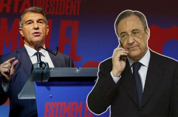 Florentino Pérez se adelanta por un central que quería Joan Laporta