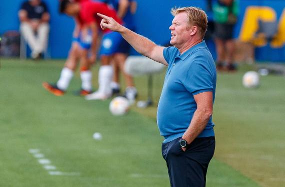 Koeman sentencia a dos futbolistas ante el Stuttgart. Fuera en 5 días