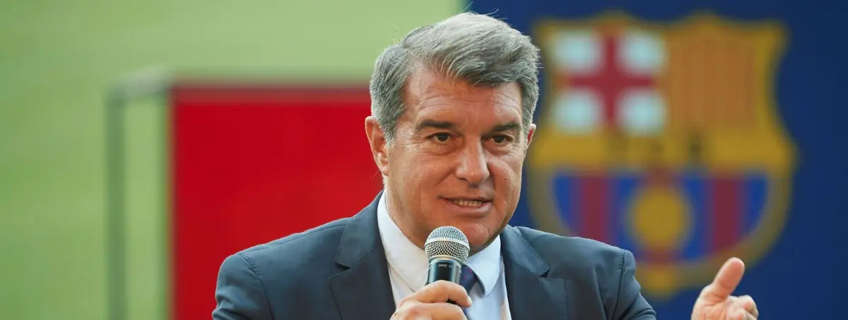 Joan Laporta insiste en un refuerzo para la medular del Barça